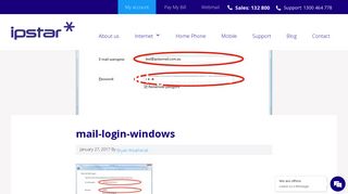 mail-login-windows - IPSTAR