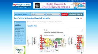 Hospital Car Parking | Ipswich Hospital, Ipswich - My Hospital Map