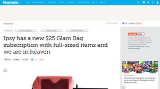 Ipsy has a new $25 Glam Bag subscription with full-sized items and ...