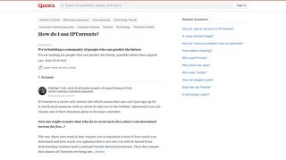 How to use IPTorrents - Quora