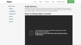 Setup IPTV on Kodi | Xiptv