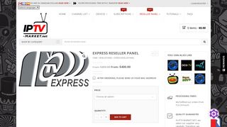 EXPRESS RESELLER PANEL | IPTV Solutions Canada