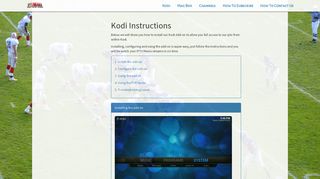 Kodi Instructions - IPTV Mania