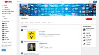 IPTV NOW - YouTube
