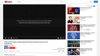 Official IPTV Realm Android App APK Nvidia Shield Amazon Fire TV ...