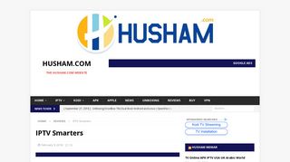 IPTV Smarters - Husham.com