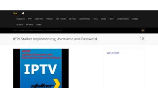 IPTV Stalker Implementing Username and Password - kodi m3u ...