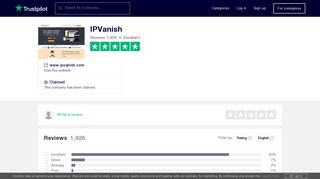 IPVanish Reviews | Read Customer Service Reviews of www.ipvanish ...