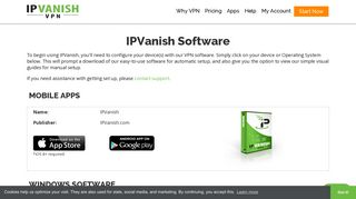 Download Software - IPVanish VPN