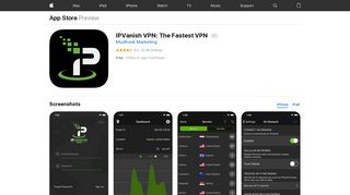 IPVanish VPN: The Fastest VPN on the App Store - iTunes - Apple