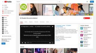 iQ Student Accommodation - YouTube