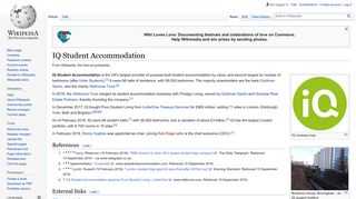 IQ Student Accommodation - Wikipedia