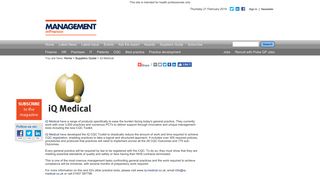 iQ Medical | Management in Practice