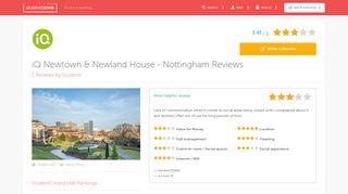 iQ Newtown & Newland House - Nottingham, Nottingham - 1 Reviews ...