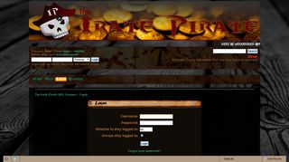 Login - The Irate Pirate RPG Forums