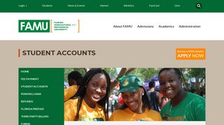 Student Accounts - Florida Agricultural and Mechanical University