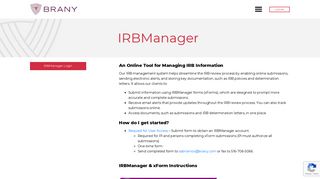 IRBManager – Brany