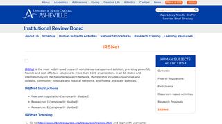 IRBNet | Institutional Review Board