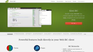 KiwiIRC - The webIRC client