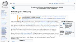 Indian Register of Shipping - Wikipedia