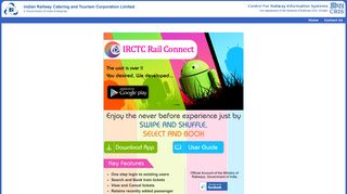 IRCTC App - IRCTC's.
