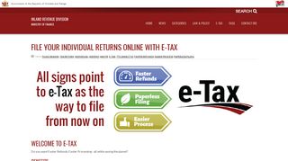 IRD - File your individual returns online with e-Tax