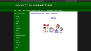 Student Websites / iRead - Orange Public Schools