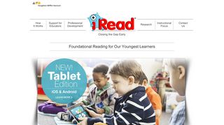 iRead - Foundational Reading for Our Youngest Learners
