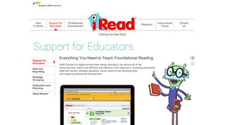 iRead -Teacher Resources and Support - Houghton Mifflin Harcourt