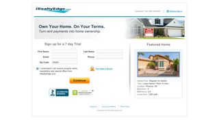 Own Your Home. On Your Terms. - iRealtyEdge: Contact Us to find out ...
