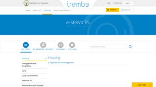 e-SERVICES - IREMBO