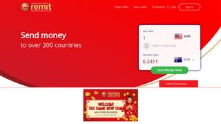 Welcome To e-remit Online Money Transfer Portal