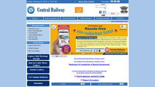 E-Procurement - Central Railway / Indian Railways Portal