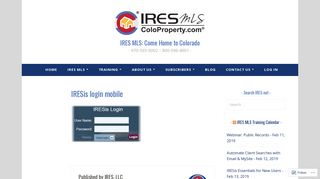 IRESis login mobile – IRES MLS: Come Home to Colorado