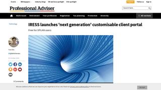 IRESS launches 'next generation' customisable client portal