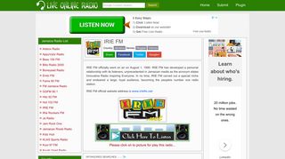 IRIE FM - Live Online Radio