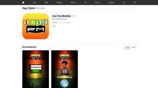 Irie Fm Mobile on the App Store - iTunes - Apple
