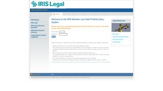 IRIS Legal Web Portfolio - Home