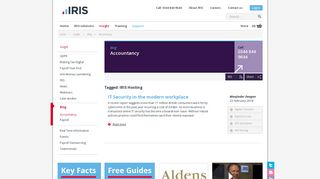 IRIS Hosting - IRIS Accountancy Software