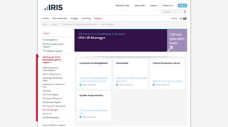 IRIS HR Manager - IRIS Accountancy Software