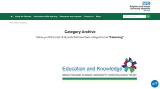 E-learning Archives - Library