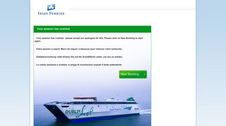 Manage Booking - Irish Ferries Online Bookings