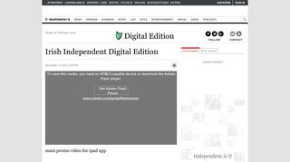 Irish Independent Digital Edition - Independent.ie