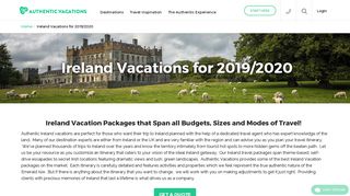 Ireland Vacations | Ireland Vacation Packages | Authentic Ireland Travel