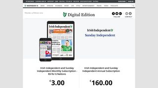 Digital Edition - Independent.ie