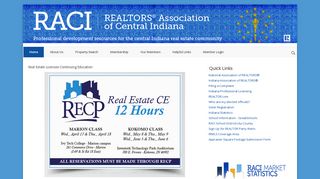 Realtors Association of Central Indiana > Home