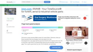 Access irmn.com. IRMN® - Your TotalSource® for forklift, aerial ...