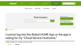 I cannot log into the iRobot HOME App or the app is ... - iRobot support