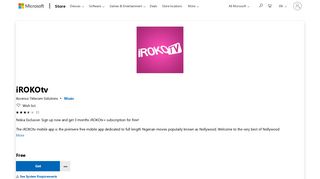 Get iROKOtv - Microsoft Store