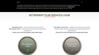 Retirement Plan Account Login - Iron Financial